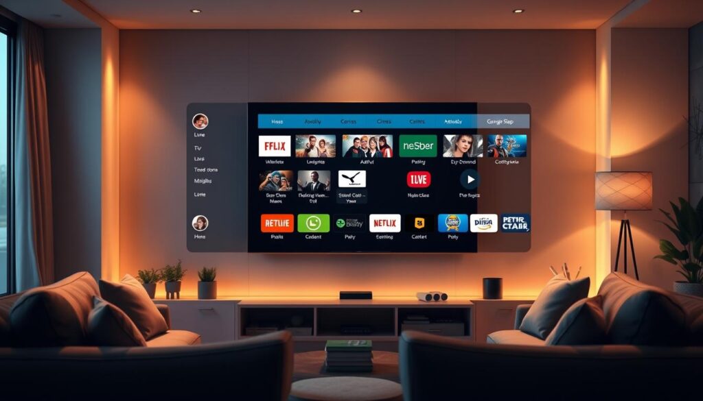 Navigating IPTV Smarters Pro interface